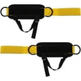 thumbnail image 1 of hejhncii 2Pcs Gym Ankle Strap Double D Rings Ankle Cuffs for Legs Strength Extension, 1 of 10