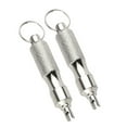 thumbnail image 1 of hejhncii 2Pcs Stainless Steels Tire Repair Tool Tyre Valves Cores Remover Tool with Keyring, 1 of 9