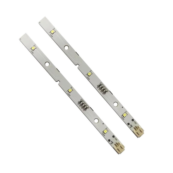 hejhncii 2Pieces LED Light Strips Components For Refrigerators Ensuring Brightness In Models MDDZ162A 1629348 1529227 Cold White