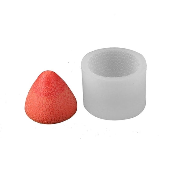 hejhncii 3D Strawberry Shaped Baking Mold Silicone Cake Decorating Tools Fondant Mould