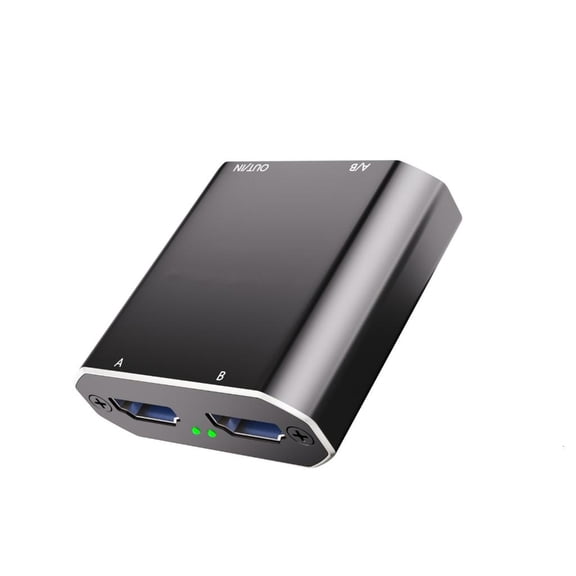 hejhncii 4K Video Switcher Splitter 60Hz Bi Directional 2x1 or 1x2 Video 2.0 Display Selector for Gaming Consoles and Streaming Devices