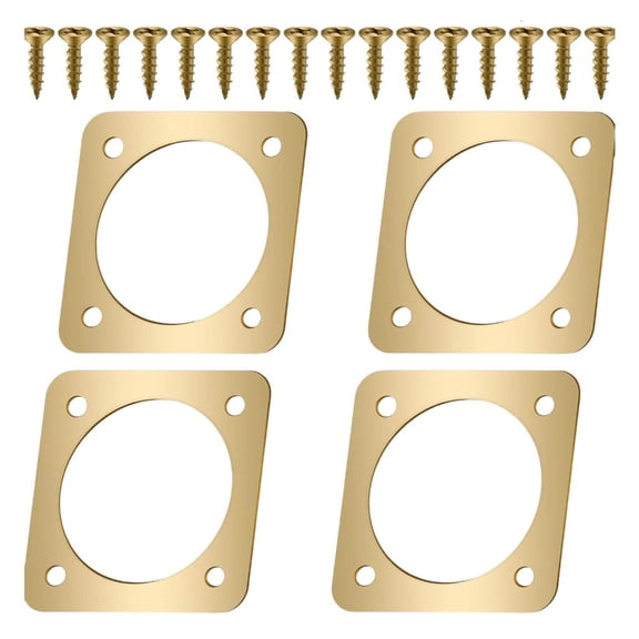 hejhncii 4Pieces Copper Birdhouse Protectors Metal Guards for Safe Nesting Bird House