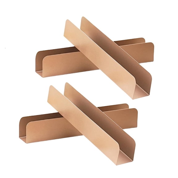 hejhncii 4pcs Rectangular Cookie Cutter Set Carbon Steel Nonstick Cake Bread Baking Molds