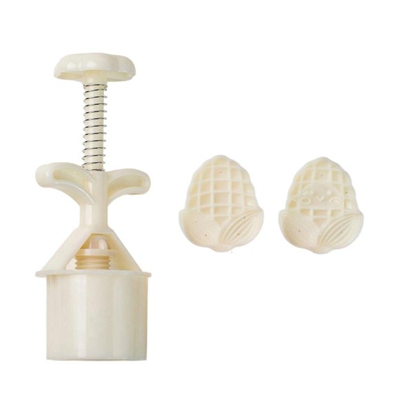 hejhncii 50/75g Corn Mooncakes Mould High Temperatures Resistant Corn Mooncakes Molds Dessert Press for Pastry Art