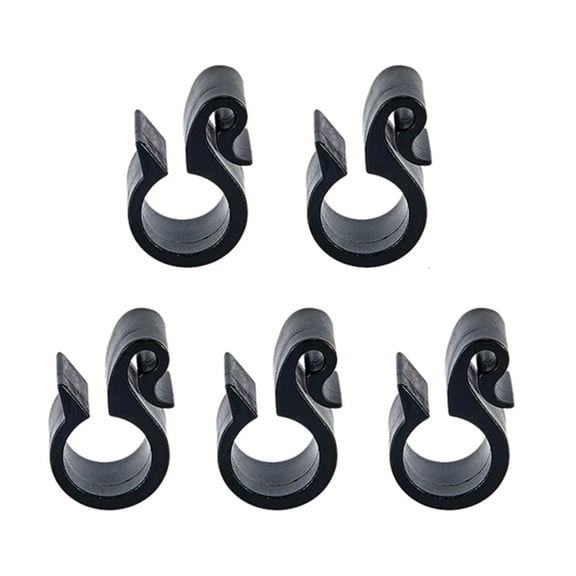 hejhncii 5Pcs Tubing Fixation Hook Hanging Pipe for Garden Irrigations Easy Installation