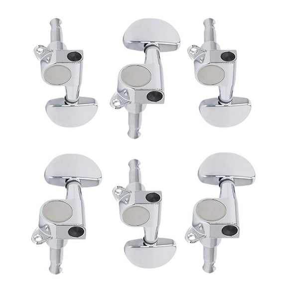 hejhncii 6Pcs 3L3R Sealed Guitar Tunings Key Machine Head String Tuners Guitar Accessory