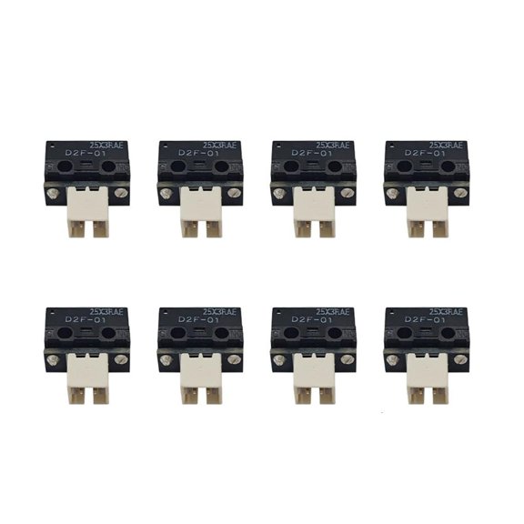 hejhncii 8PCS Small D2F 01 Limit Switches ERCF V2 Endstop with PH2.0 Connector for 3D Printing and Electronic Projects