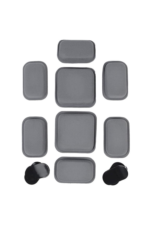 8Pcs Hunting Headgear Inner Pad Comfortable Foam Padding Cycling Headgear Liner for Motorcycle Headgear Accessories