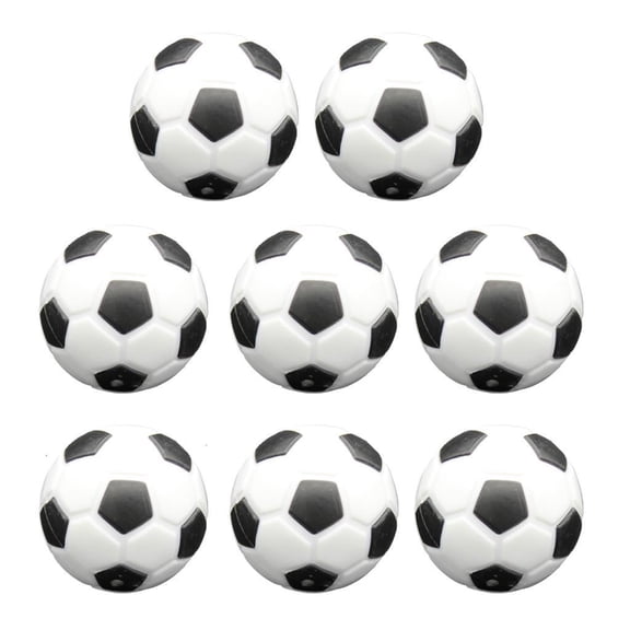 hejhncii 8Pcs Table Soccer Foosballs Replacement Balls Official Tabletop Game Balls