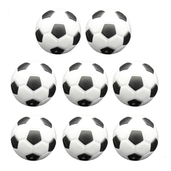 hejhncii 8Pcs Table Soccer Foosballs Replacement Balls Official Tabletop Game Balls