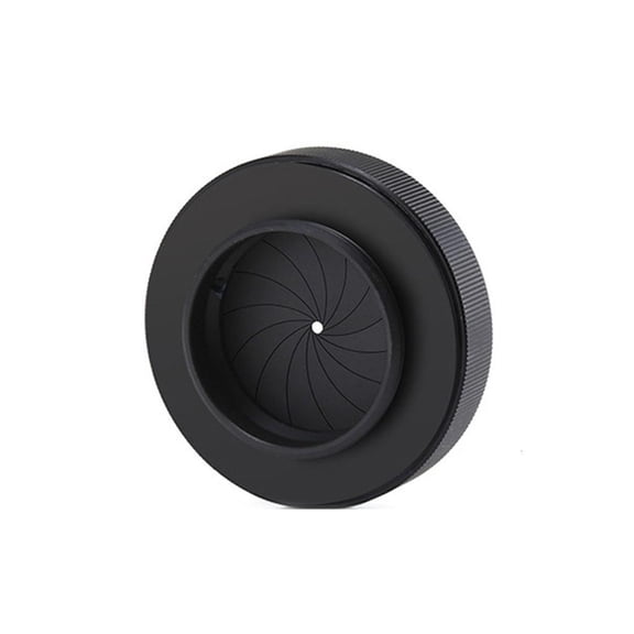 hejhncii Adjustable Iris Diaphragm Aperture Modules Camera Lens Adapter 1.5-26mm M30 to M37 Camera Lens Modules Adapter Rings