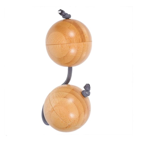 hejhncii Aslatuas Rhythmic Sandball African Shaker Rattle Double Gourd Hand Percussion Instrument for Beginners Lovers Enduring