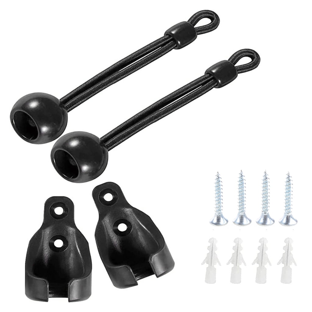 hejhncii Bungee Kit Sunshade Fittings Outdoor/Indoor Roller Blind Fittings (Black) - Walmart.com