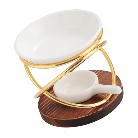 hejhncii Ceramic Tealight Candle Holder Essential Oil Burners Oil Diffuser for Home