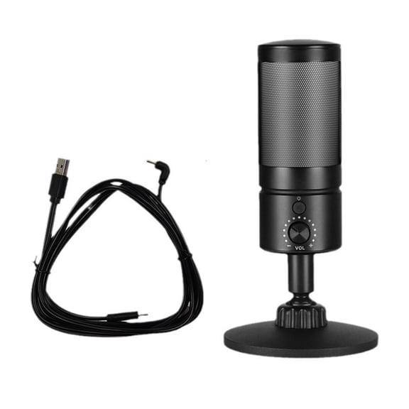 hejhncii Clear Sound USB Desktop Microphone with Color For Gamers Streamers Easy Setting