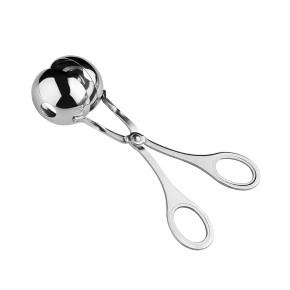 hejhncii Comfortable Grip Meatball Mold Rusts Resistant 304 Stainless Steel Round Rice Ball Shaper Spoon Metal Meat Ball Maker