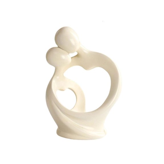 hejhncii Contemporary Abstract Statue Decorative Resin Art Sculpture For Office Desk Bookshelfs And Modern Interior Designs Accent