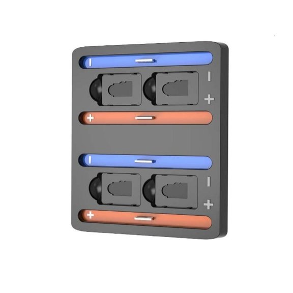 hejhncii Controller Charging Base 4 Port Simultaneous Chargers for Consoles 2 Gaming