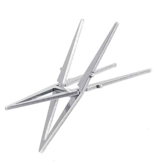 hejhncii Detachable Outdoor Kettles Stand Compacts Stainless Steel Heat Resistant Stand