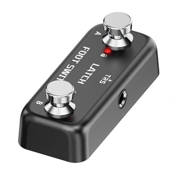 hejhncii Digital Reverbs Guitar Pedal Double Footswitch Pedal for Musicians and Producers for Electronic Instruments