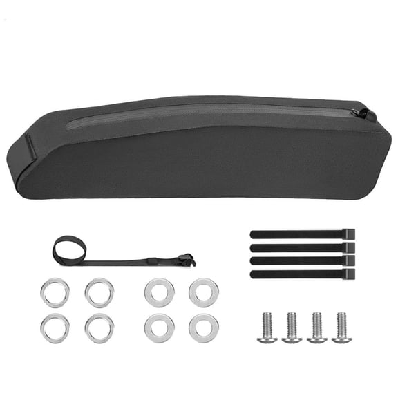 hejhncii Durability Waterproofed Roll Top Handlebars Bag Dustproofed Cycling Pack