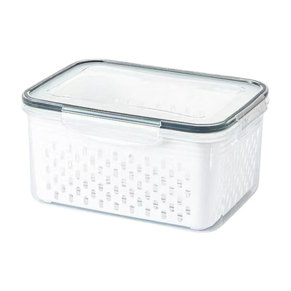 hejhncii Efficient Modulars Kitchen Storage Box Set Including Colander Insert And Ergonomic Handles For Dry Wet Ingredients