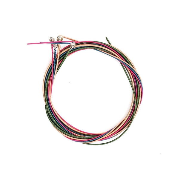 hejhncii Electric Bass Strings, 4 String Bass Colorful Electric Bass Instrument Strings