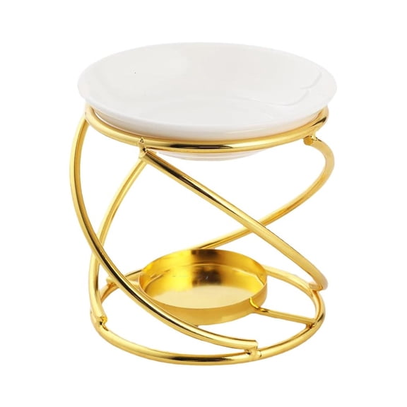 hejhncii Elegant Wax Melt Oil Burners Tealight Stand for Bedroom Aromatherapies Diffuser