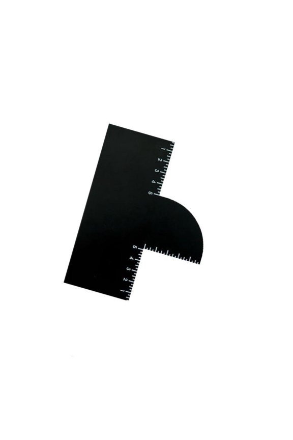 Ergonomic Hair Trimming Tool For Precise Sideburns And Neckline Styling With Regulable Length Control And Portables