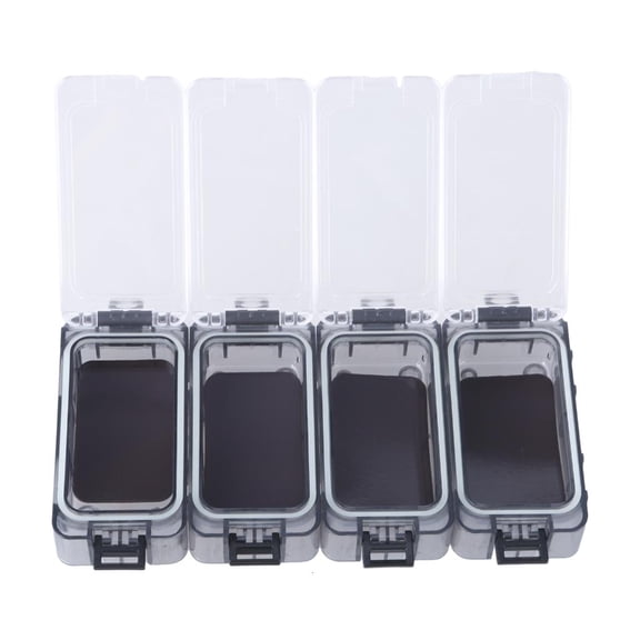 hejhncii Fishing Tackle Box Water Resistant Magnetic Luminous Tackle Box For Fishing Lure