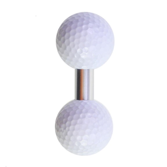hejhncii Golf Training Ball Golf Practice Double Ball with Tube Balance Putting Trainer
