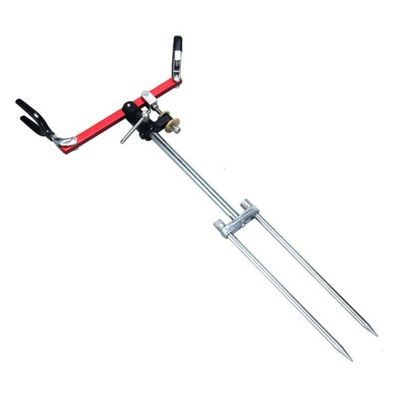 hejhncii Ground Fishings Poles Holder Stand 360Degree Adjustable Fishings Rod Holder