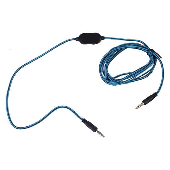hejhncii Headphone Cable Sound Cord Line with Volumes Control for AW310H Earphones Gaming Headsets Accessories