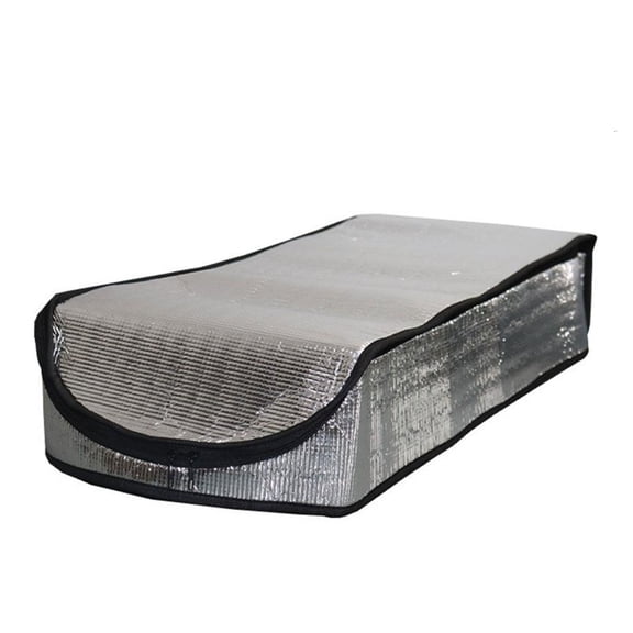 hejhncii Home Attic Thermal Barriers Double Side Aluminum Stair Ladder Insulation Cover