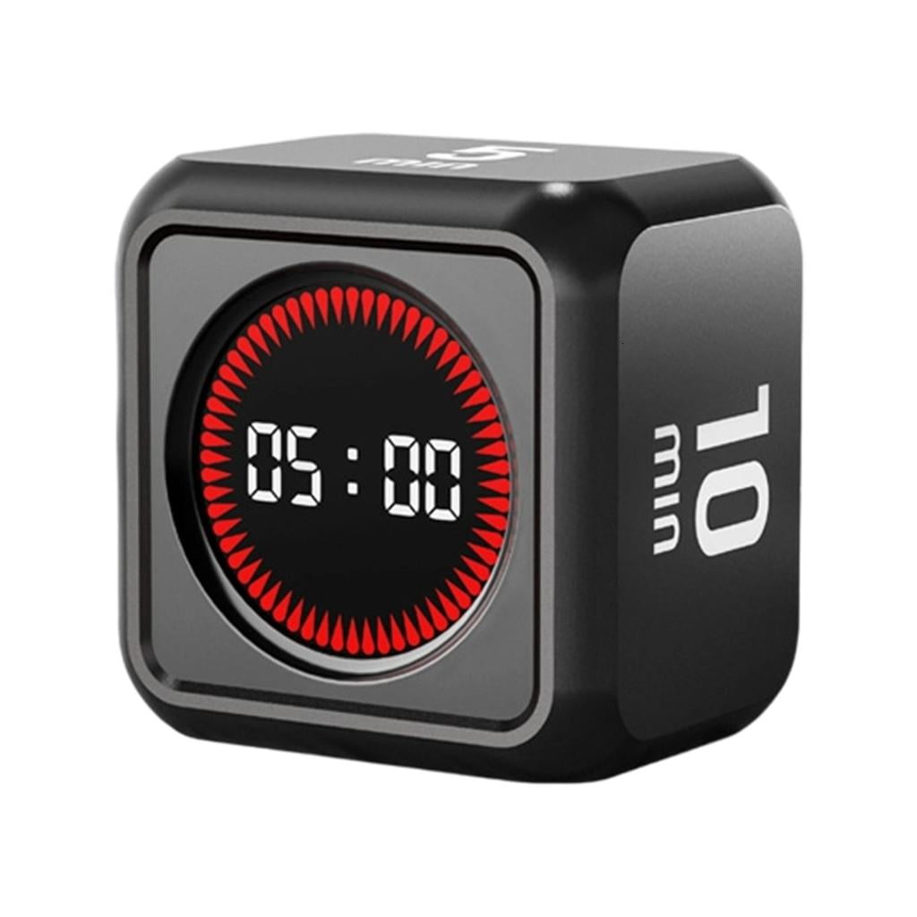 Timer Shape Geometry hejhncii LED Display Timer Count Down Alarm Cubes Shape Timer Kitchen ...