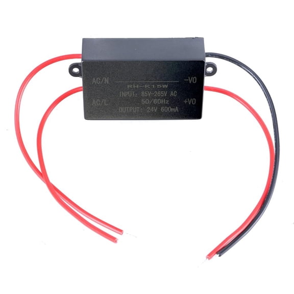 hejhncii LED Driver 24V 600mA LED Power Supply 85V-265V to 24V 600mA Low Voltage Output