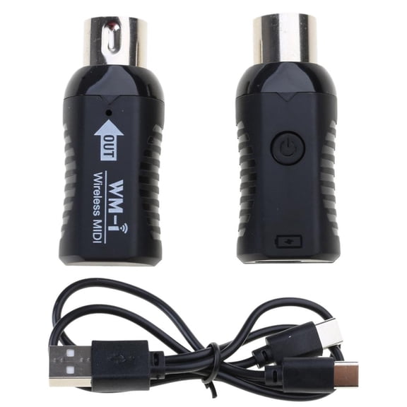 hejhncii MIDI Wireless Guitar System Sound Receiver Transmitter 10m Transmission Range