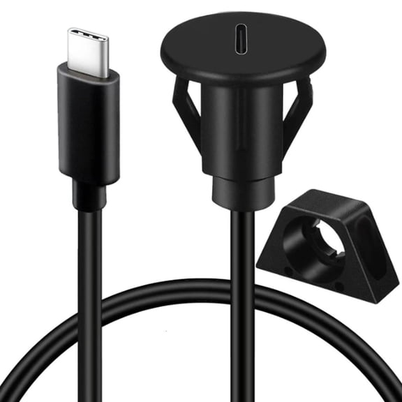 hejhncii Marine USB3.0 Flush Mount Extension Cable Male to Female Connectors Flush Mount