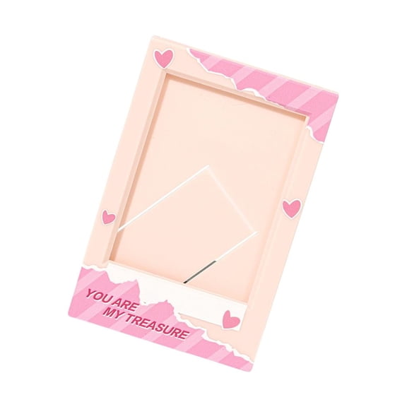 hejhncii Miniature Photo Frame For 3Inch Instantly Print Vertical Display Stand Home Office Decoration Colorful Picture Frame