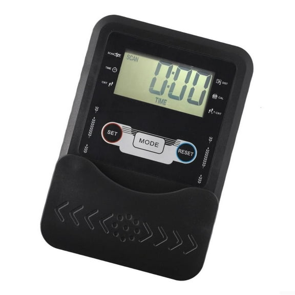 hejhncii Multifunctional Rowing Machine Counter Gym Replacement Monitor LCD Display Counter Monitor Speedometer Counter