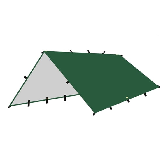 hejhncii Outdoor Campings Travelings Awnings Waterproofs Tarps Backpacking Tarps Shelters Rain Tarps for Campings, Hikings and Survival