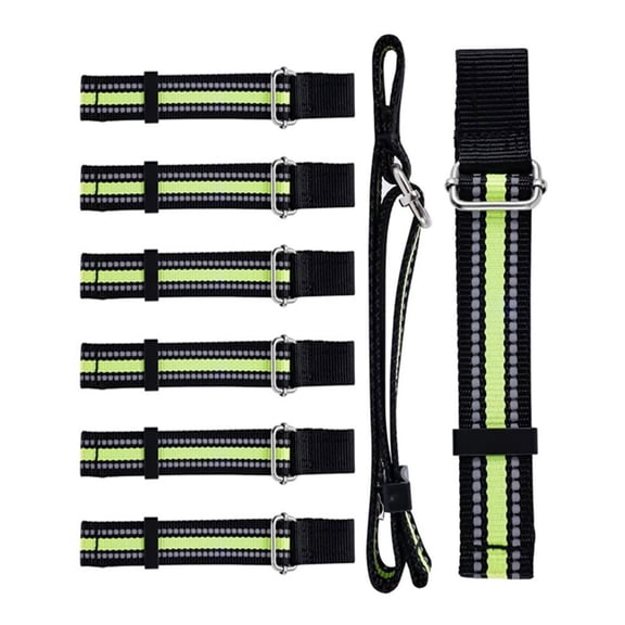 hejhncii Oxford Fabric Ski Binding Strap Resistant to Wear and Tear Skiing Strap for Long Terms Performances Ski Retention Strap