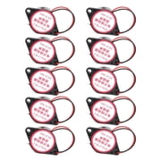 hejhncii Pack of 10pcs SFM-27 Electronic Buzzers DC3-24V Piezoelectric Alarm Sounder