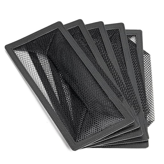 hejhncii Pack of 5 Ventilation Grates with Double Stitching Edges Pet Air Duct Protectors