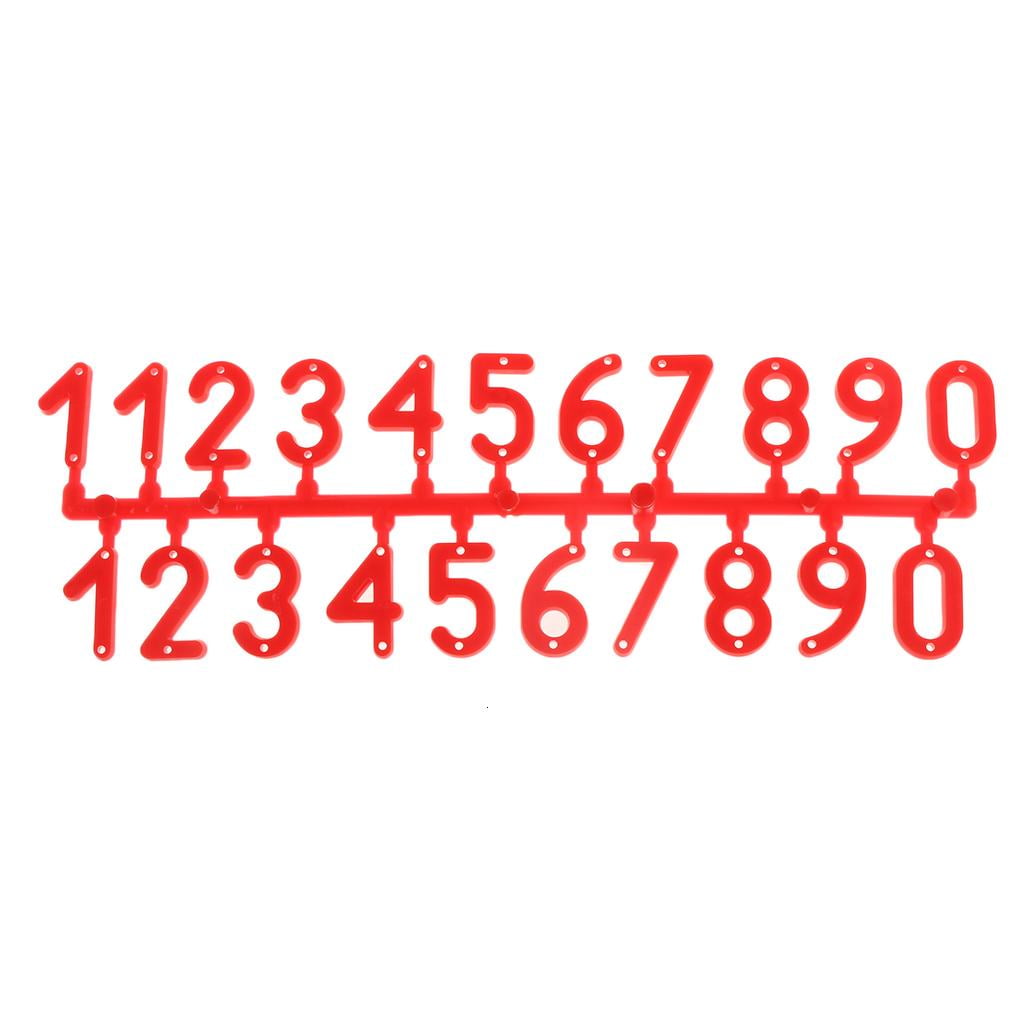 hejhncii Plastic Beehive Digital Number Card Bee Case Box Sign Frame ...