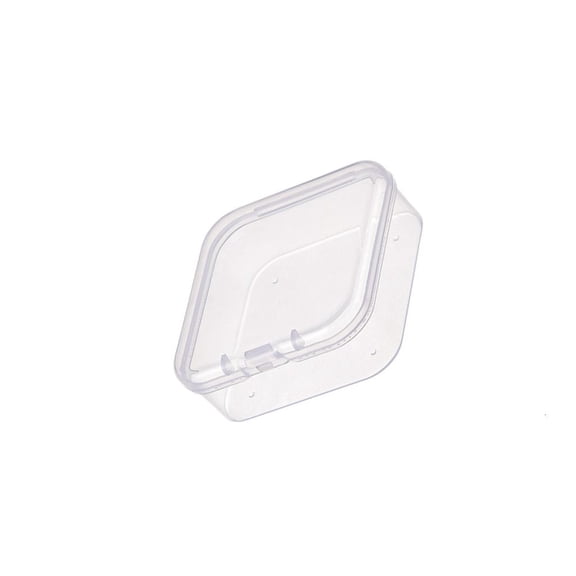hejhncii Plastic Transparent Modular Organizers Box With Stackable Feature For Craft Room Storage