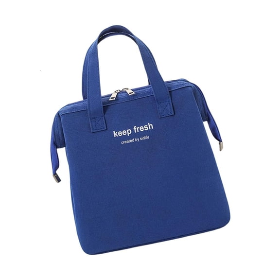 hejhncii Premium Oxford Fabric Lunch Bag With Temperature Control Large Capacity Meal Pouches For Hiking Daily Use