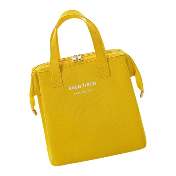 hejhncii Premium Oxford Fabric Lunch Bag With Temperature Control Large Capacity Meal Pouches For Hiking Daily Use