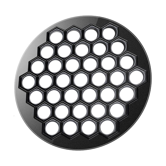 hejhncii Professional Dumpling Maker With 37 Cavities Pelmeni Metal Ravioli Press Mold For Quick And Uniform Dumplings Making