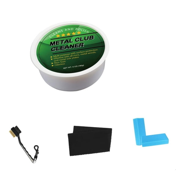 hejhncii Professional Golf Club Maintenance Cream Scratch Remover Club Cleaner Polish Cleaning Solution for Maintaining